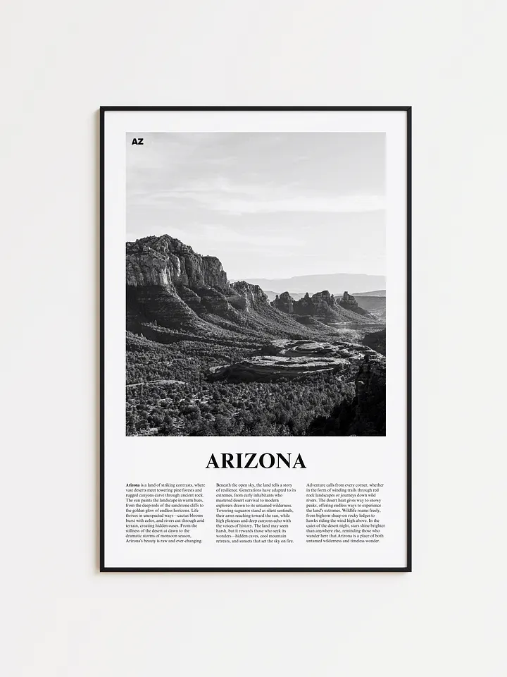 Arizona 01 Newspaper Poster product image (1)