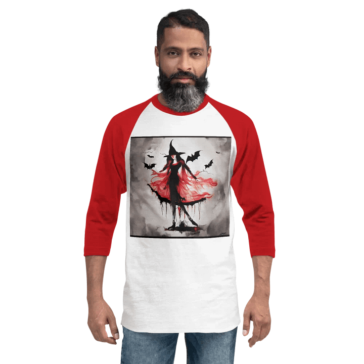 Gothic Bat Raglan Tee product image (2)