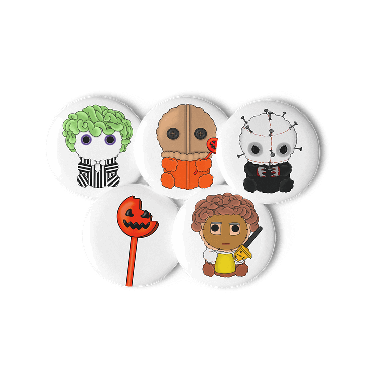 Emotional Support Slashers Button Pack 3 product image (2)
