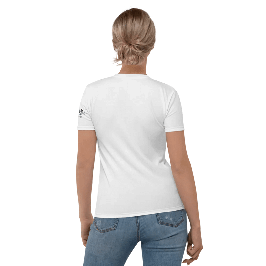 Faith It Till You Make It Short Sleeve Women's Crew Neck Shirt product image (3)