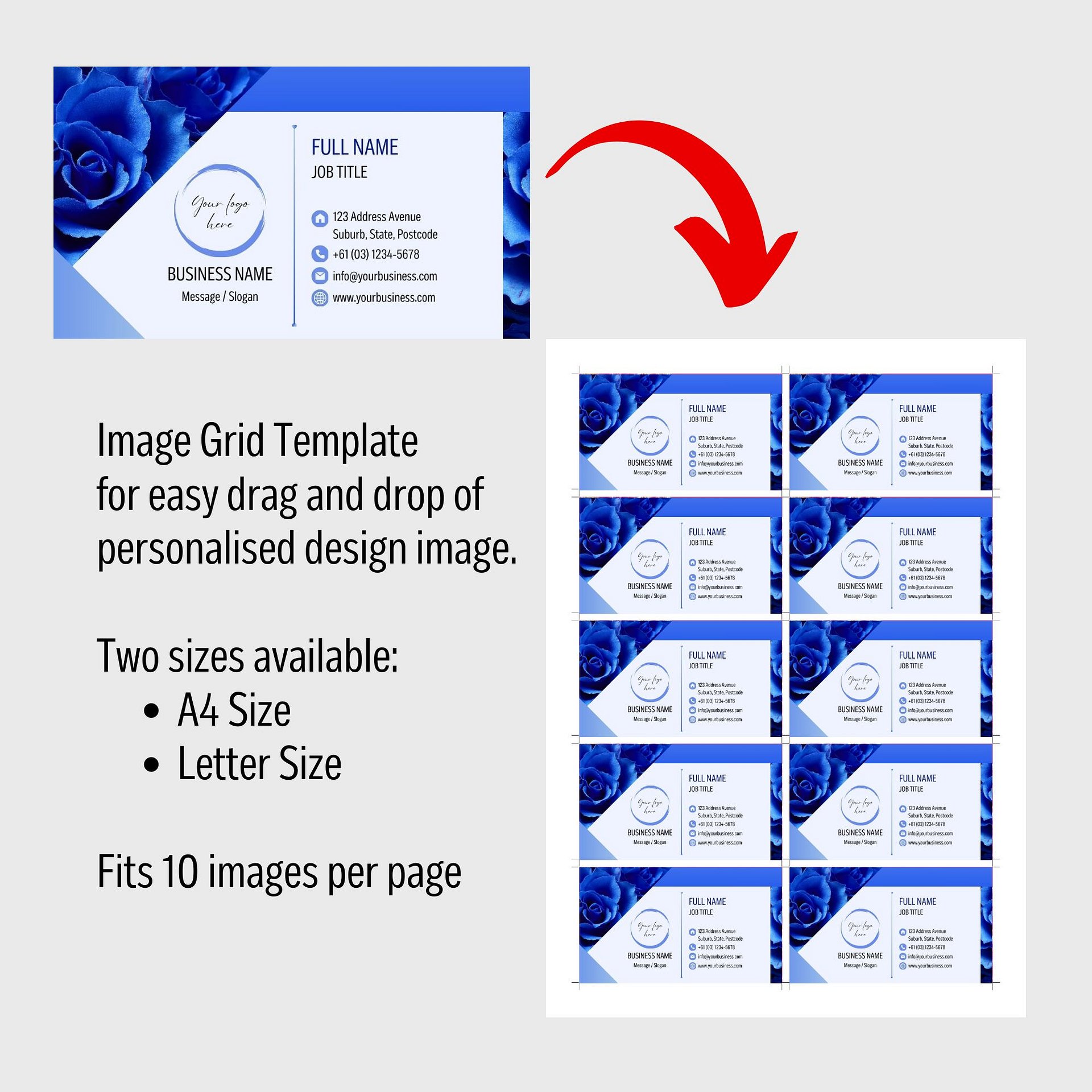 Celestia - Business Card Template product image (8)