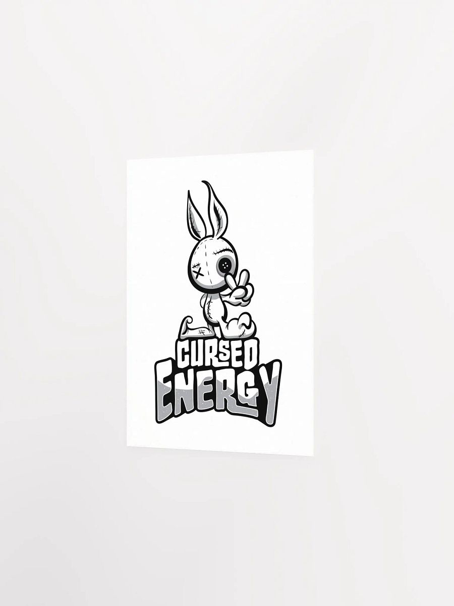 Cute & Creepy "Cursed Energy" Voodoo Doll Poster product image (10)
