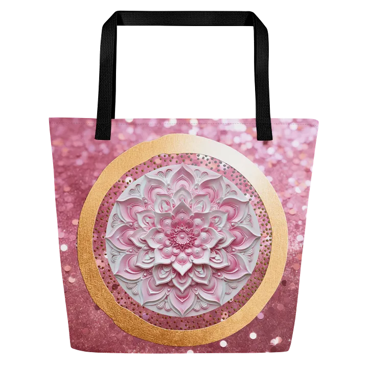 Pretty Pink Mandala Dreams Tote Bag product image (2)