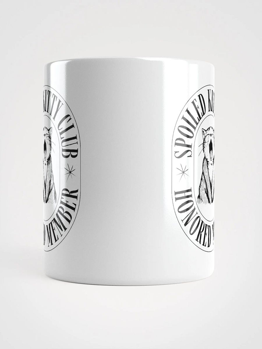 Spoiled Kitty Club White Glossy Mug product image (4)