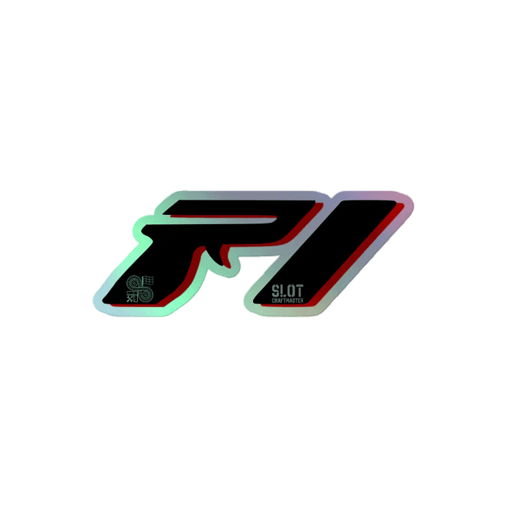 P1 Holographic Sticker product image (2)
