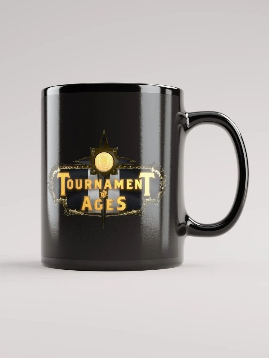 Tournament of Ages - Full Logo - Black Glossy Mug product image (1)