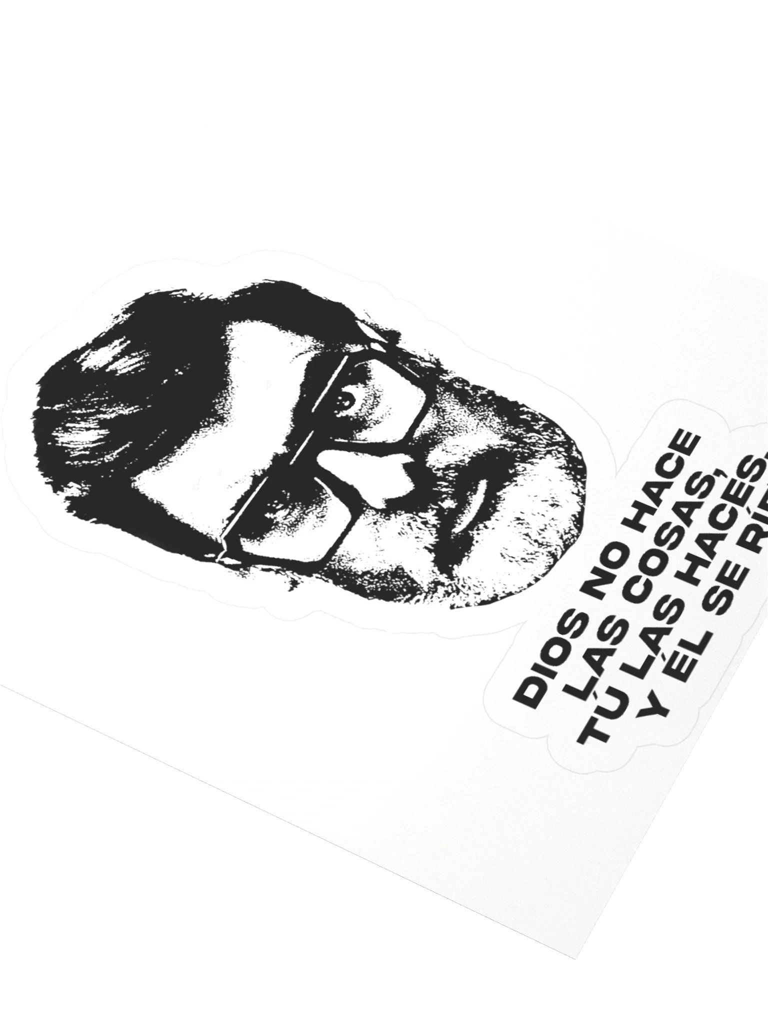 sticker DIOS NO HACE LAS COSAS product image (7)