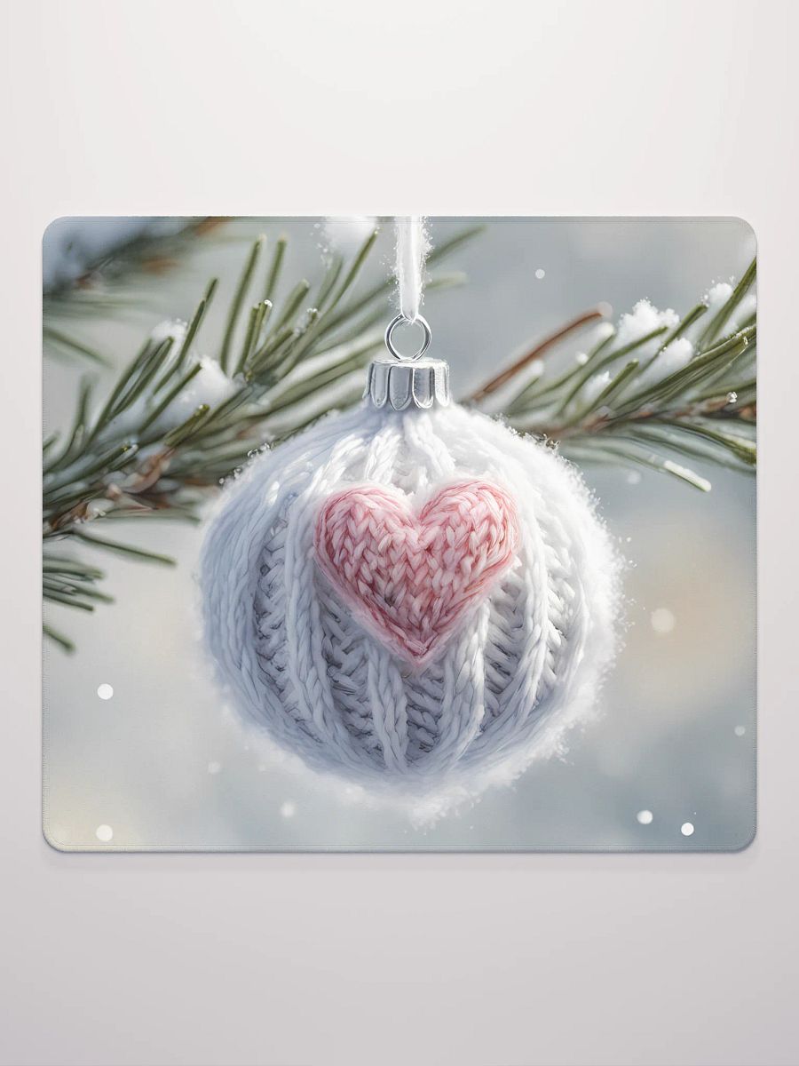 A Heart for the Yuletid Warmth, Gaming Mouse Pad, 2 Sizes product image (3)