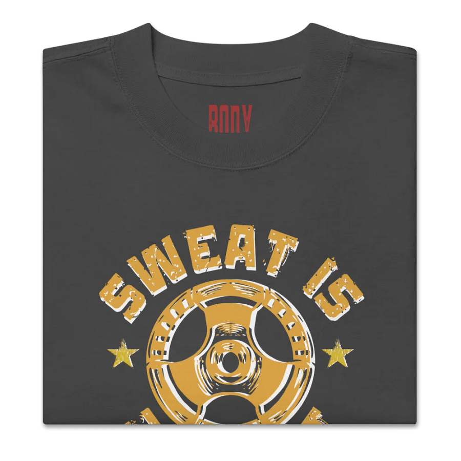 Sweat is just fat crying unisex t-shirt product image (5)