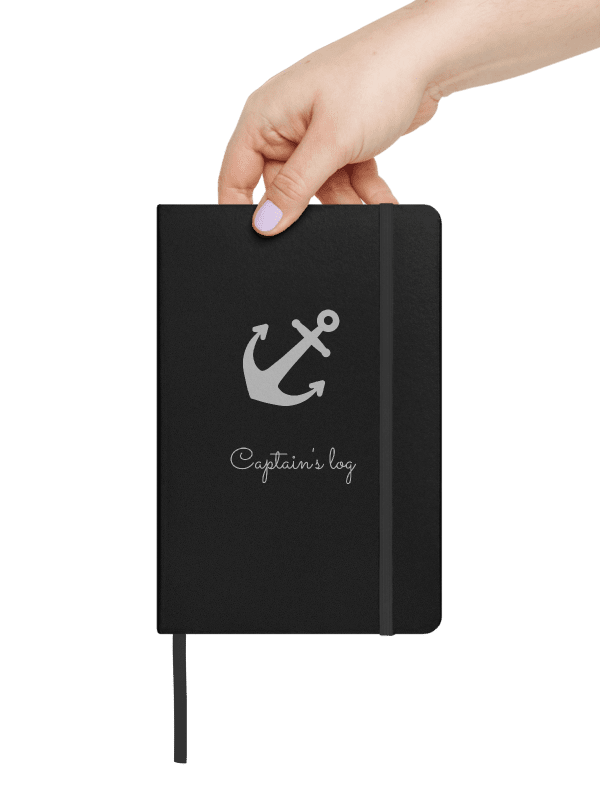 Captain's Log Hardcover Notebook product image (4)