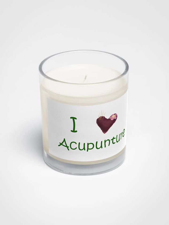 I heart Acupuncture Candle product image (2)