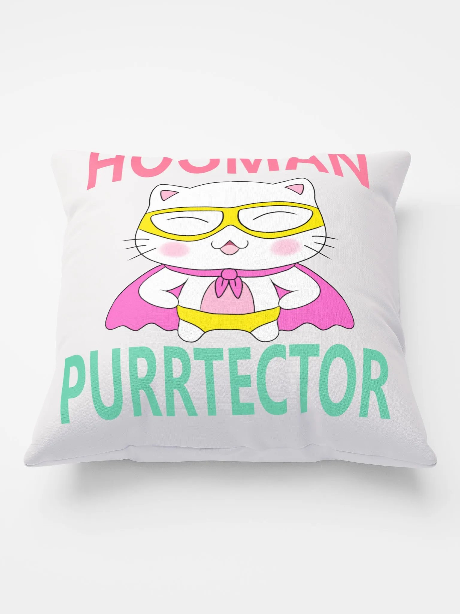 Hooman Purrtector pillow product image (1)