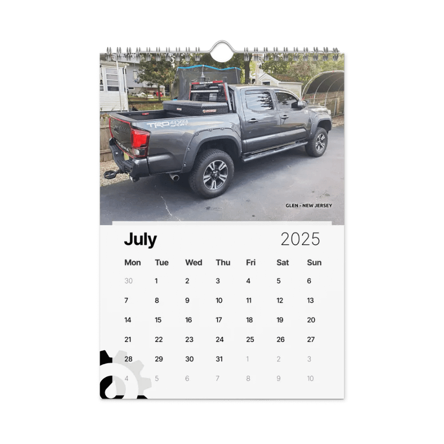 2025 Team Oil Drop Calendar product image (8)