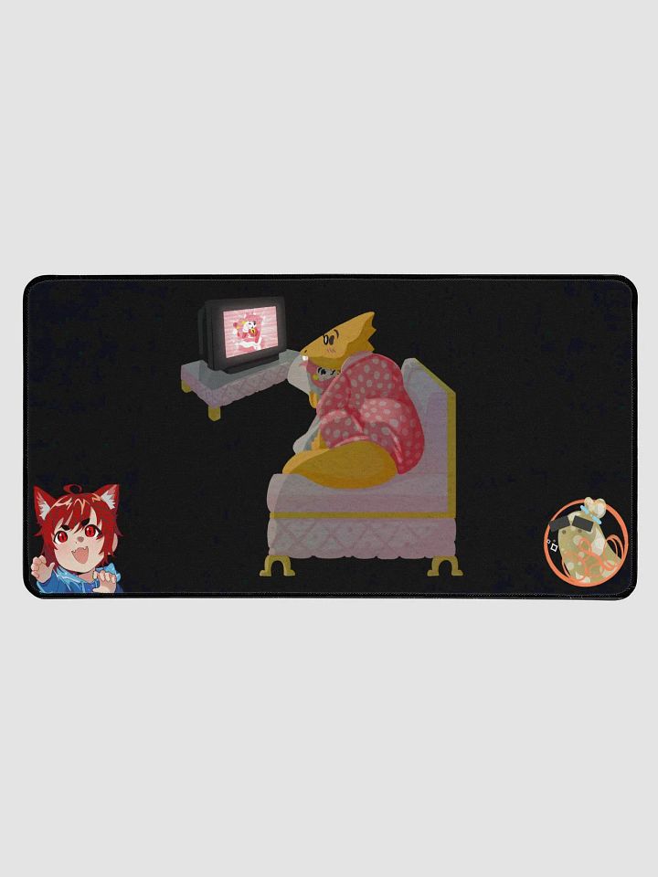 Relaxing Alphys - Deskmat product image (1)