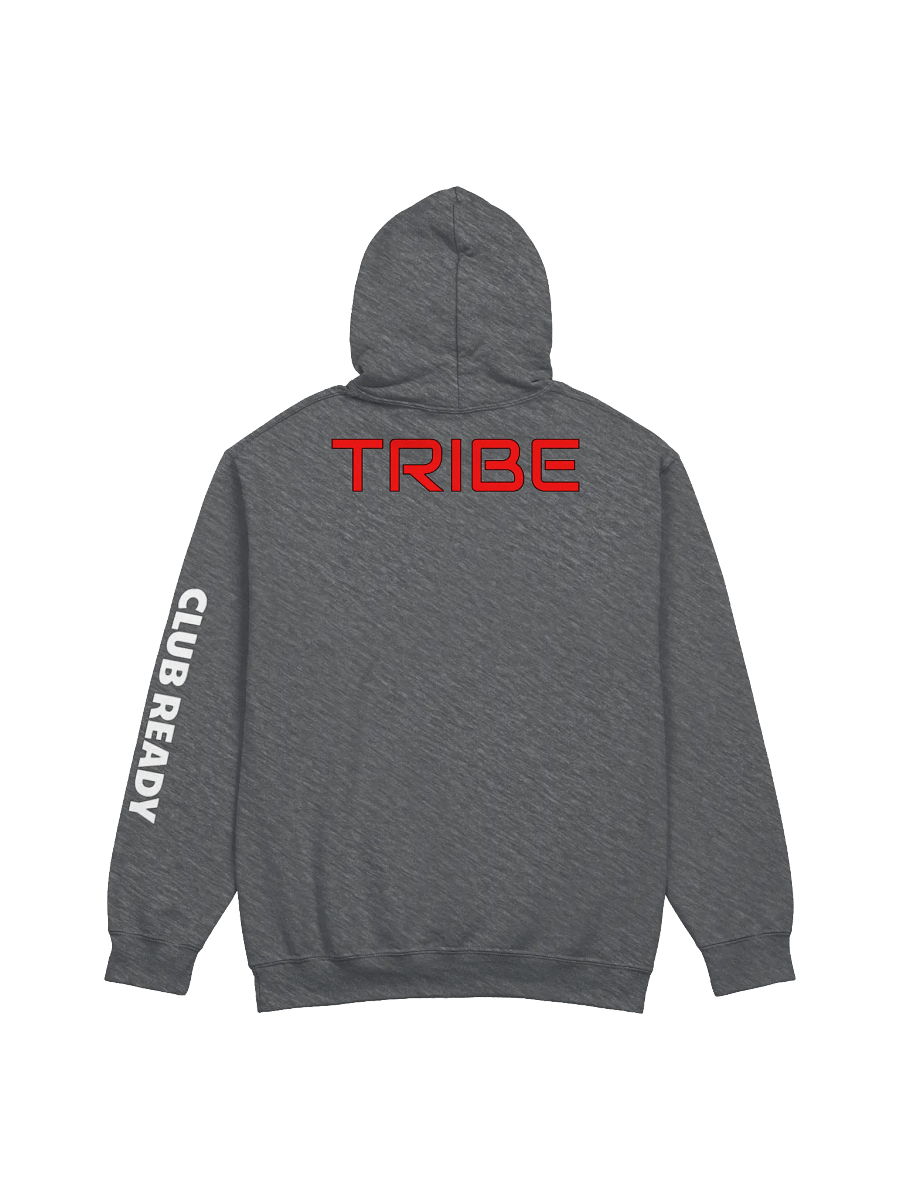 Front | Back | Arm Print CRT Paint Splatter Headphones Gildan® Classic Hoodie product image (2)