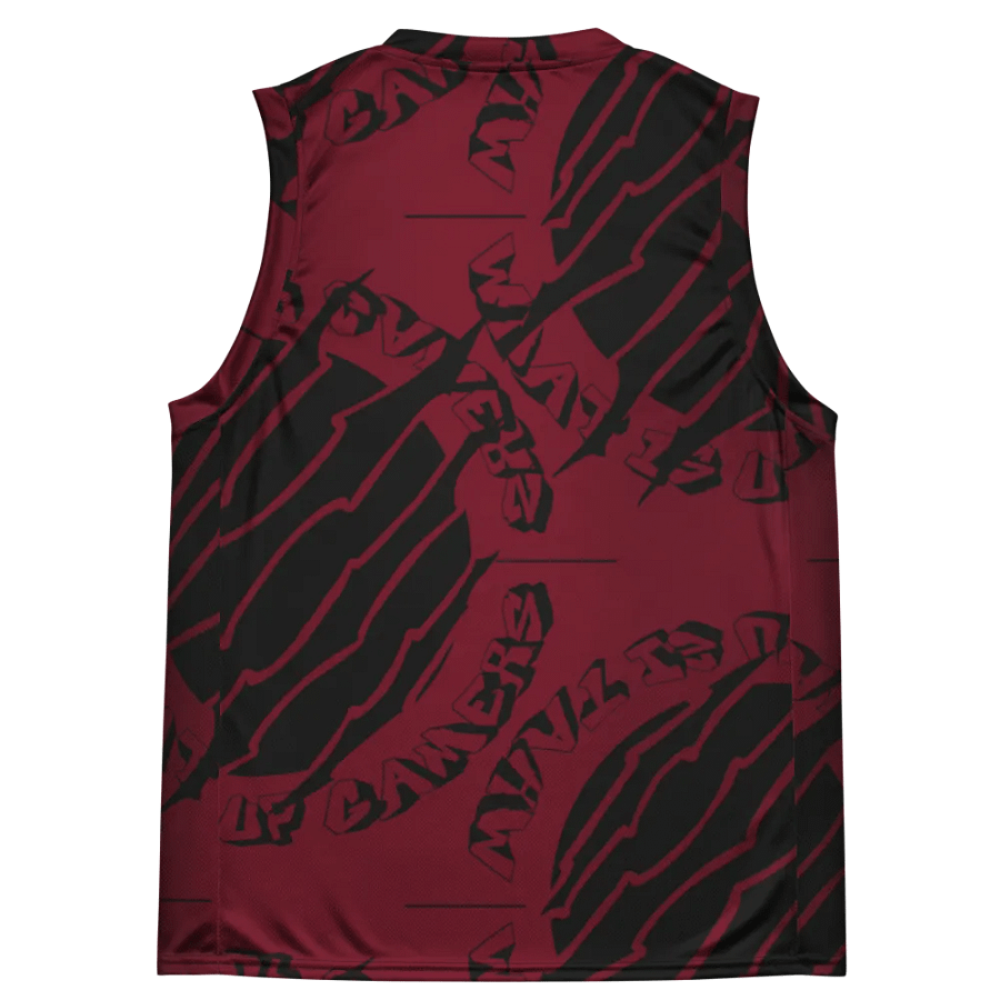 [ ITZJOEL44 ] RED/BLACK Basketball Jersey product image (2)