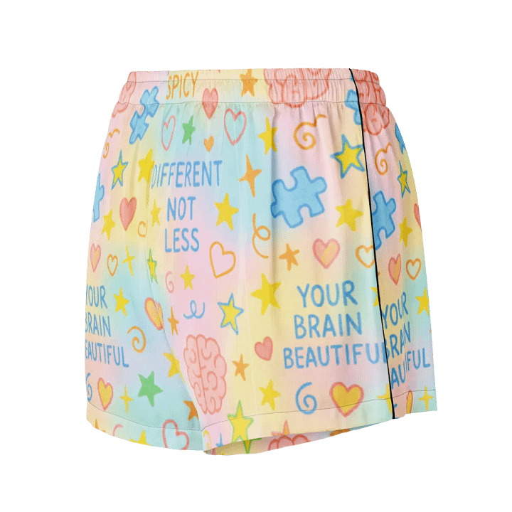 Neurodivergent Doodle Shorts product image (2)