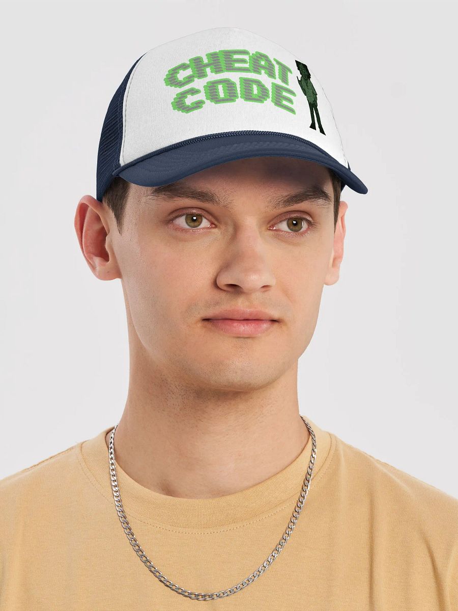 CHEAT CODE FOAM TRUCKER HAT product image (17)