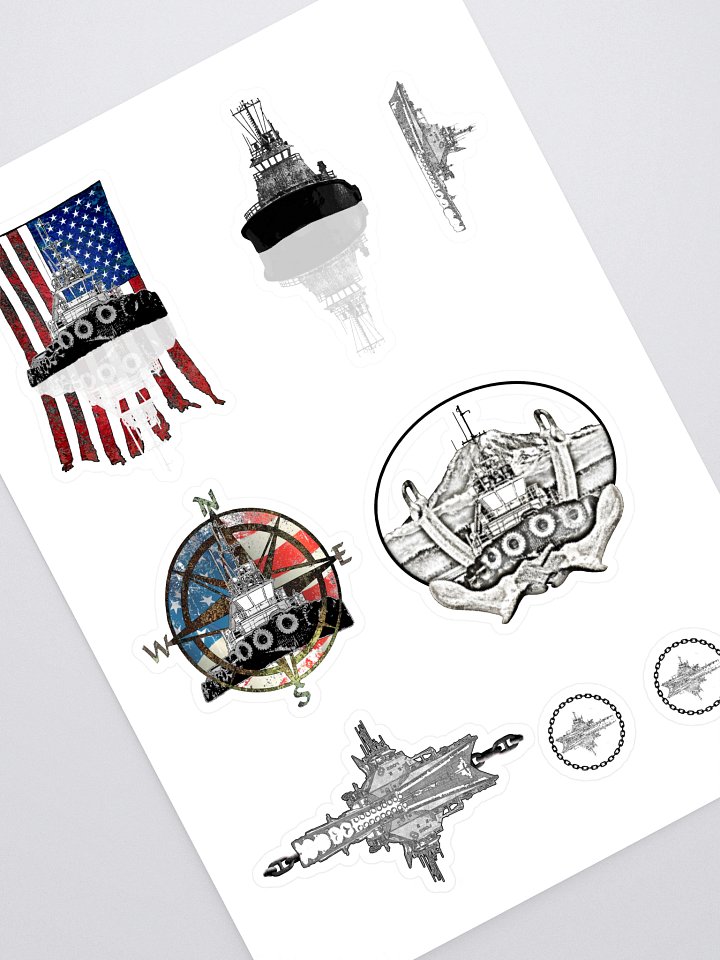 Foss Tug Sticker Collection product image (1)