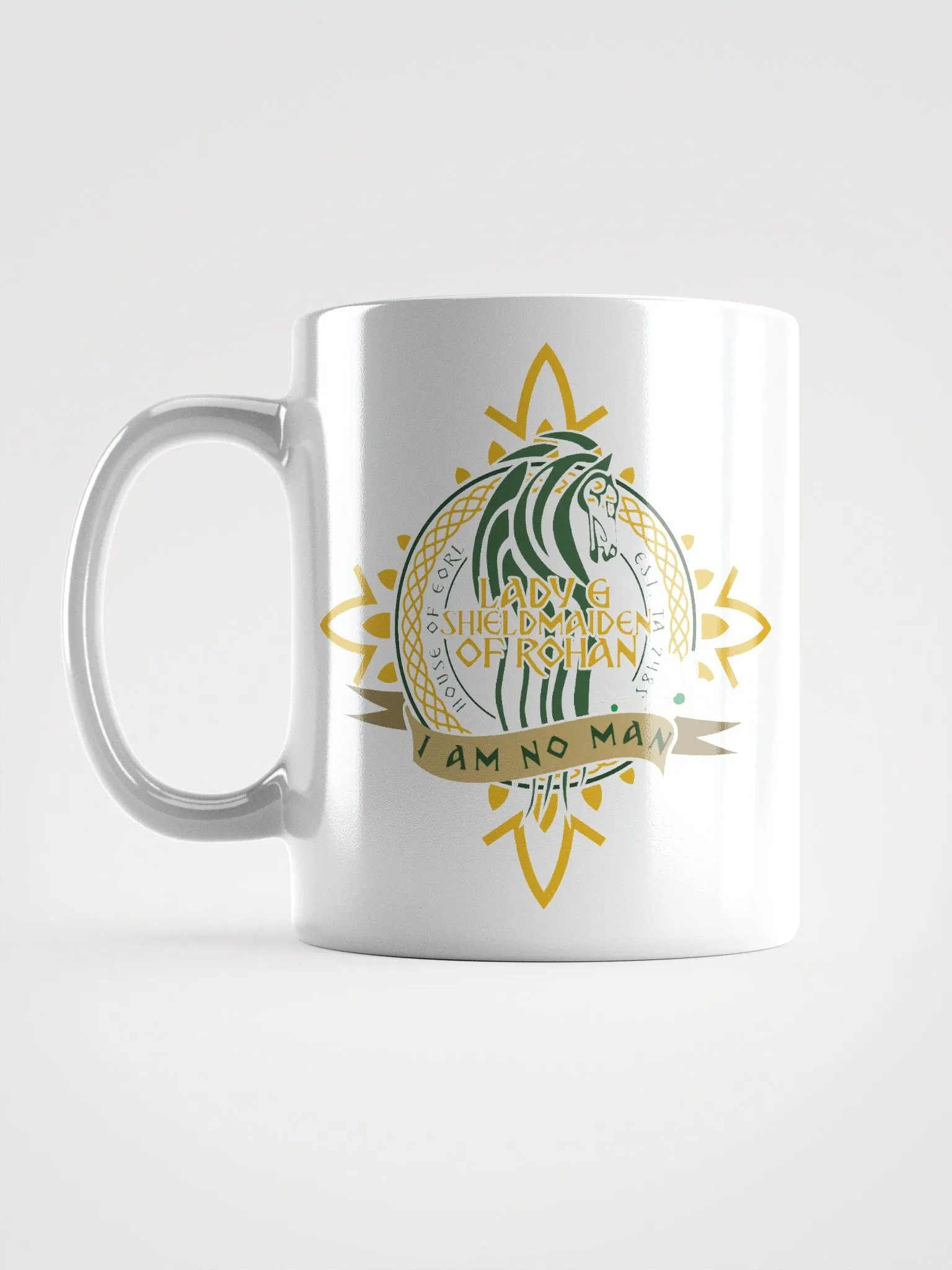 Lady & Shieldmaiden of Rohan Glossy Mug | Éowyn’s Iconic Quote product image (18)
