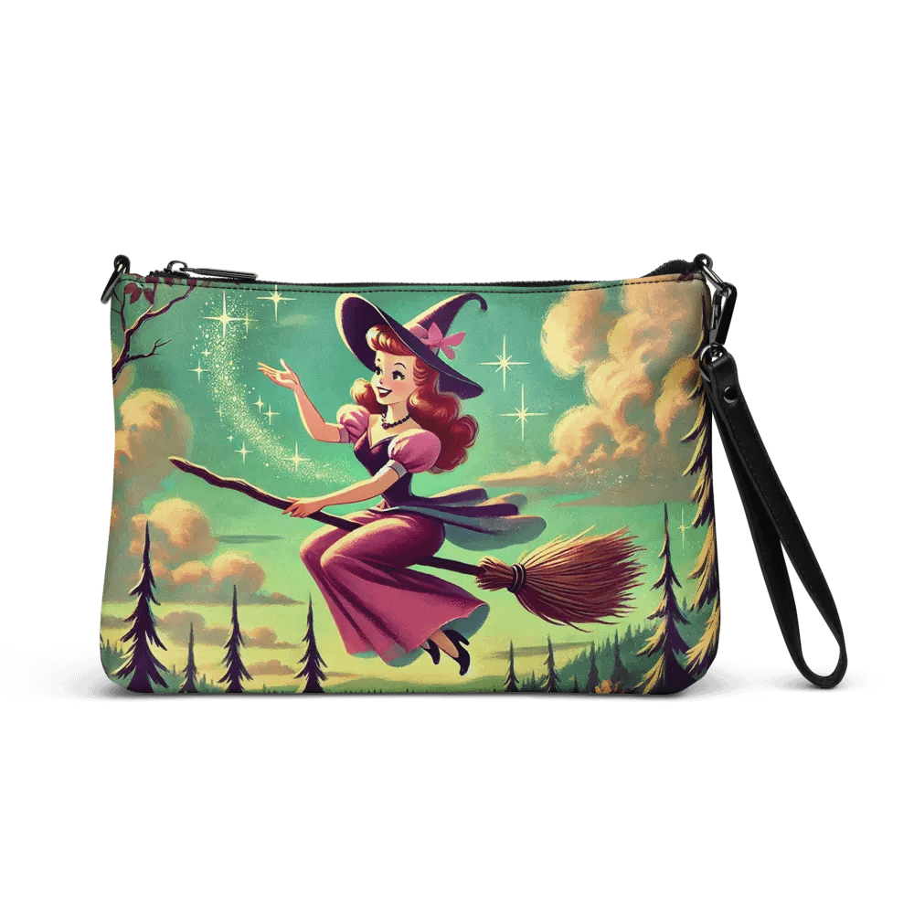 Enchanting Witch Halloween All-Over Print Crossbody Bag product image (1)