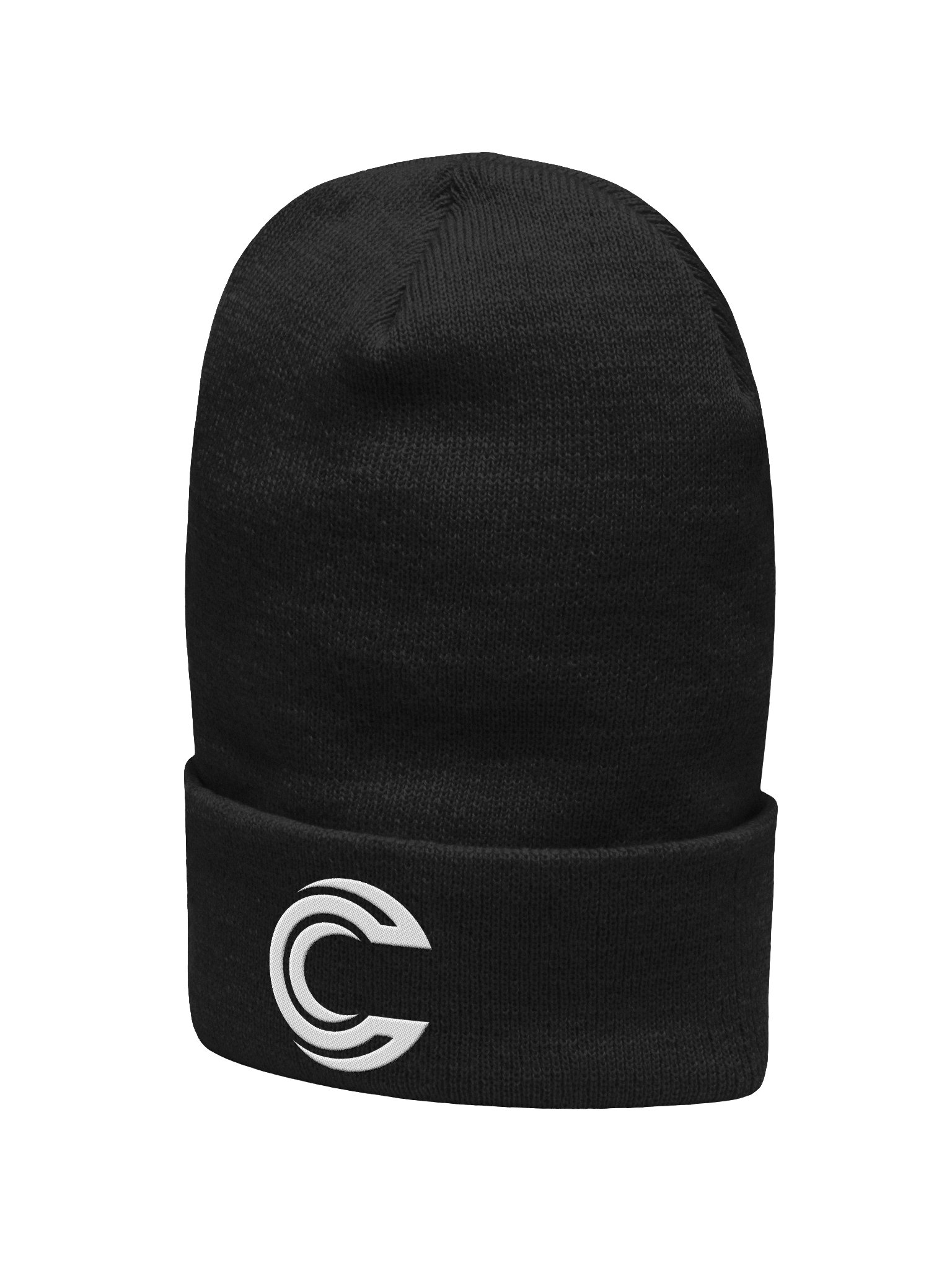 Cocoa Crusty Cuffed Beanie (White Logo) | GEN 1 product image (3)