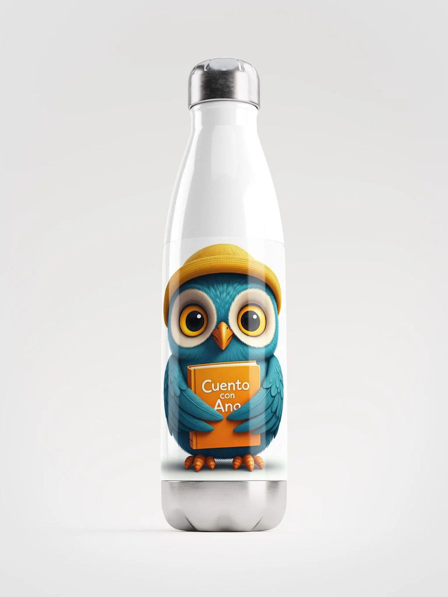 Fluffy Pup Stainless Steel Water Bottle product image (1)