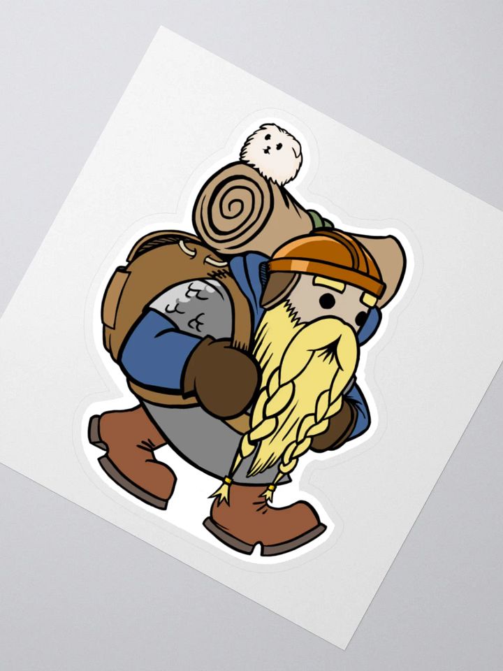 DWARF ADVENTURER (STICKER) product image (2)