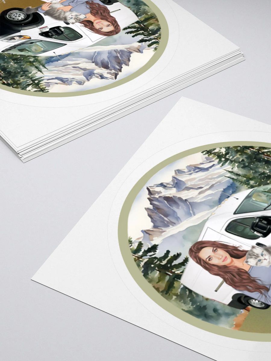 Tory Delury - Mountain Van Life Stickers product image (4)