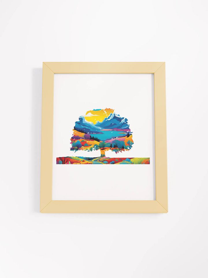 Surreal Mountain Wonderland Poster product image (3)