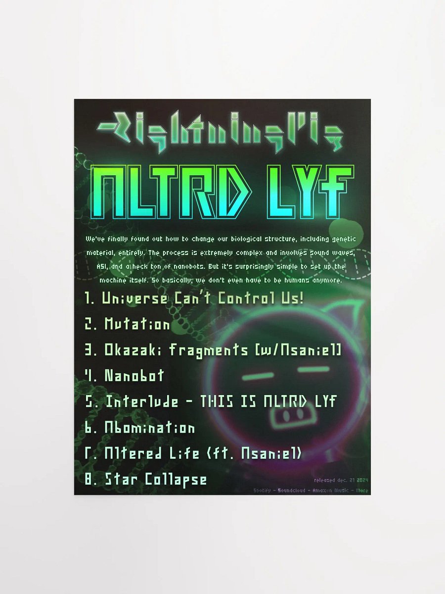 ALTRD LYF Album Poster product image (2)