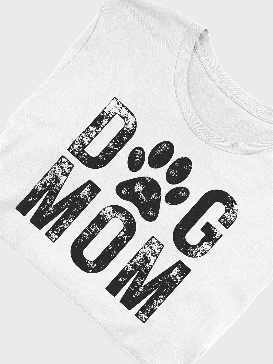 Dog Mom T-Shirt with Paw Print Design product image (9)