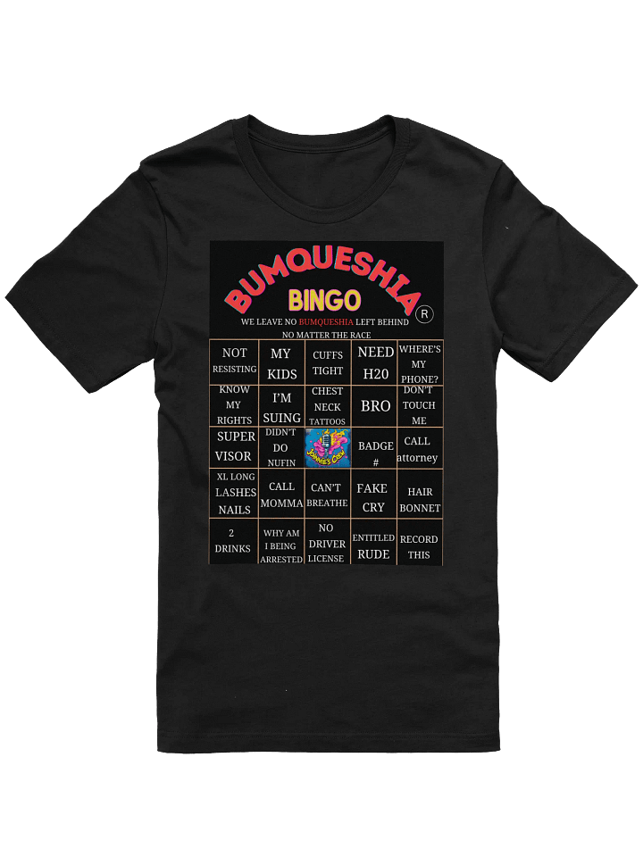 BUMQUESHIA BINGO T-SHIRT product image (2)