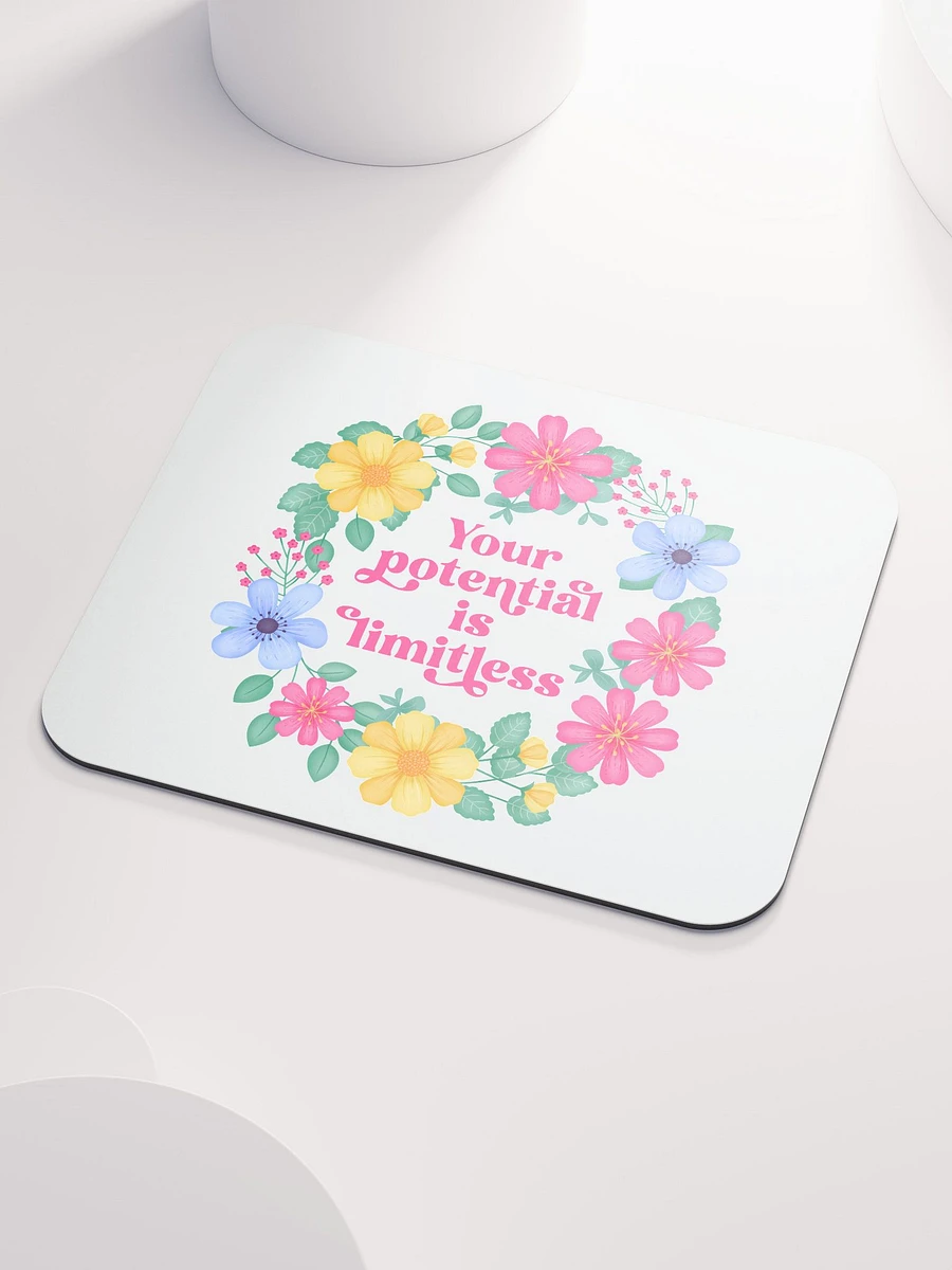 Your potential is limitless - Mouse Pad White product image (4)