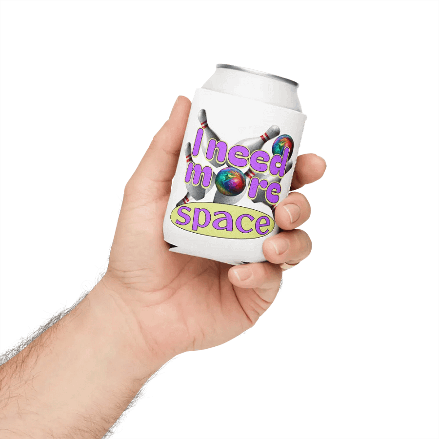 I Need More Space Bowling Cosmic Can Cooler product image (4)