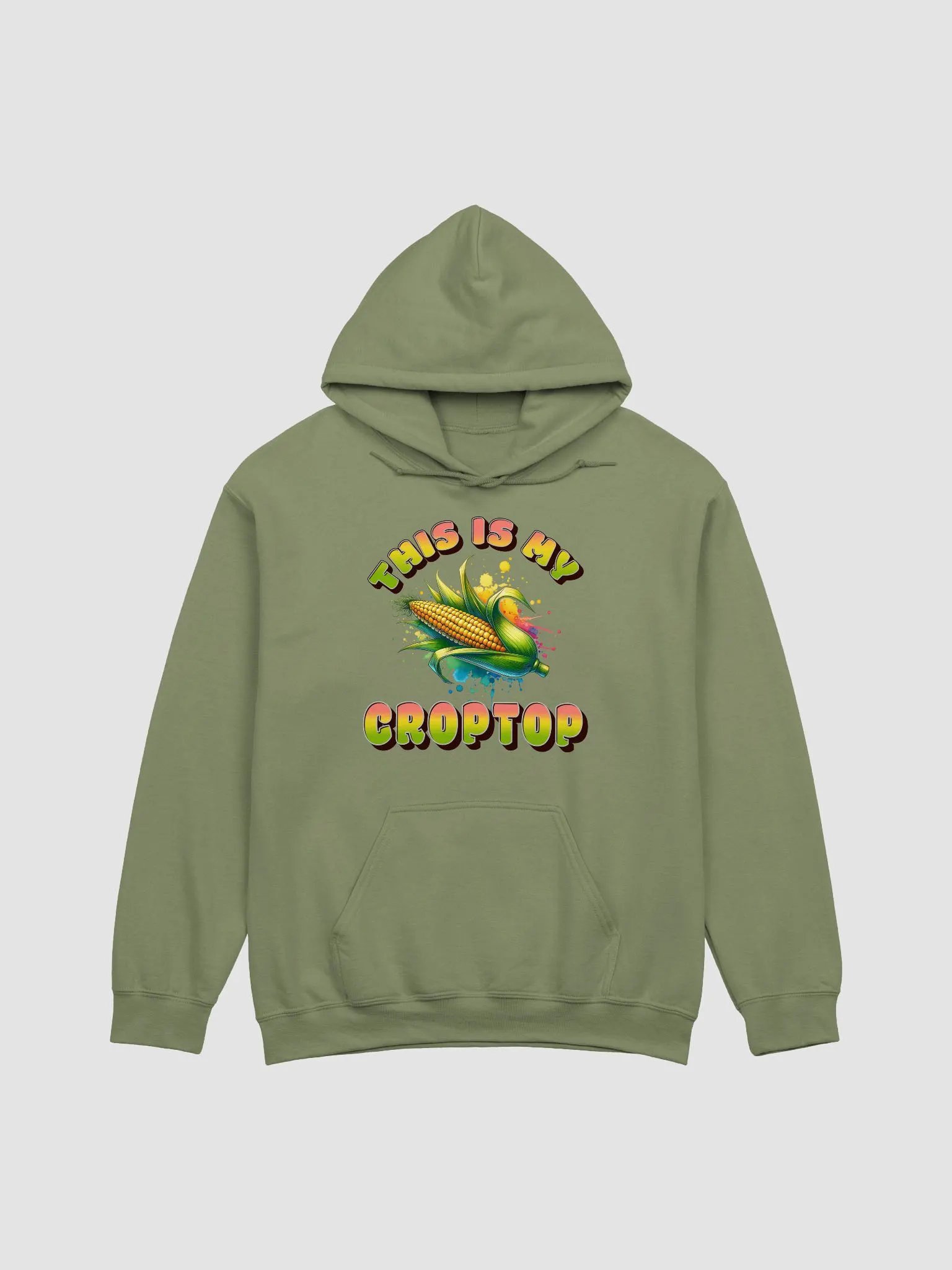 This Is My Crop Top Corn Hoodie product image (13)