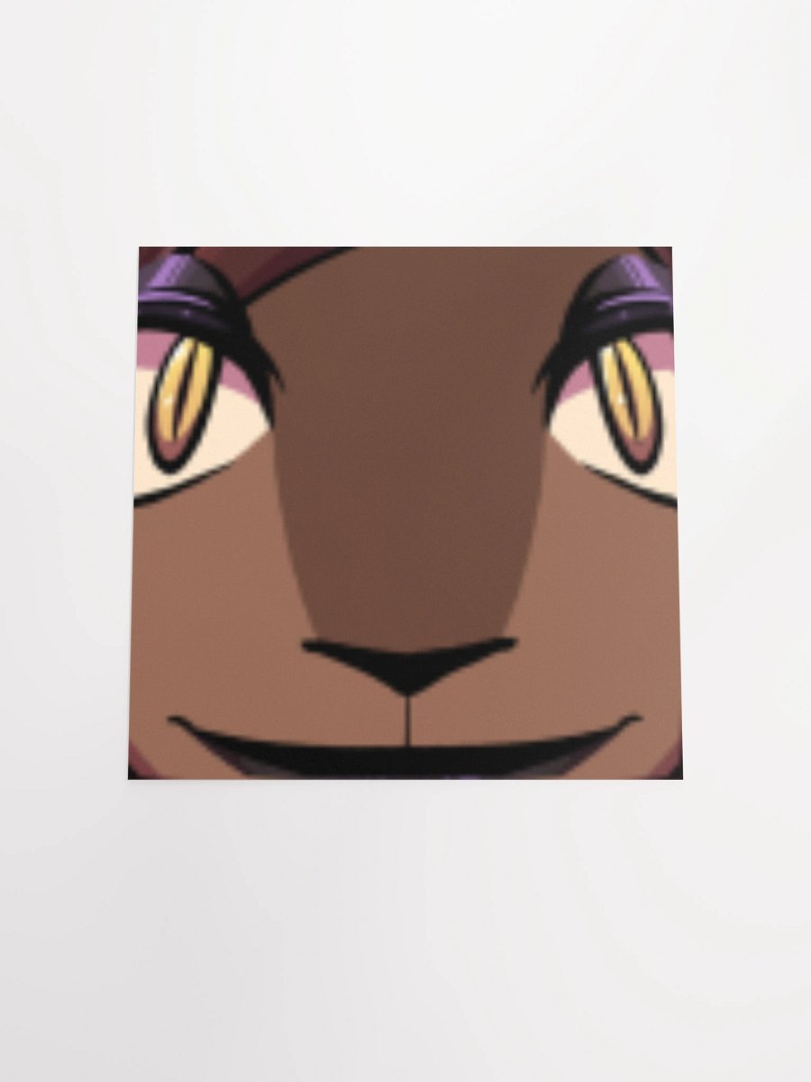 Art Print 12x12" - Van Emote Zoom Meme product image (1)