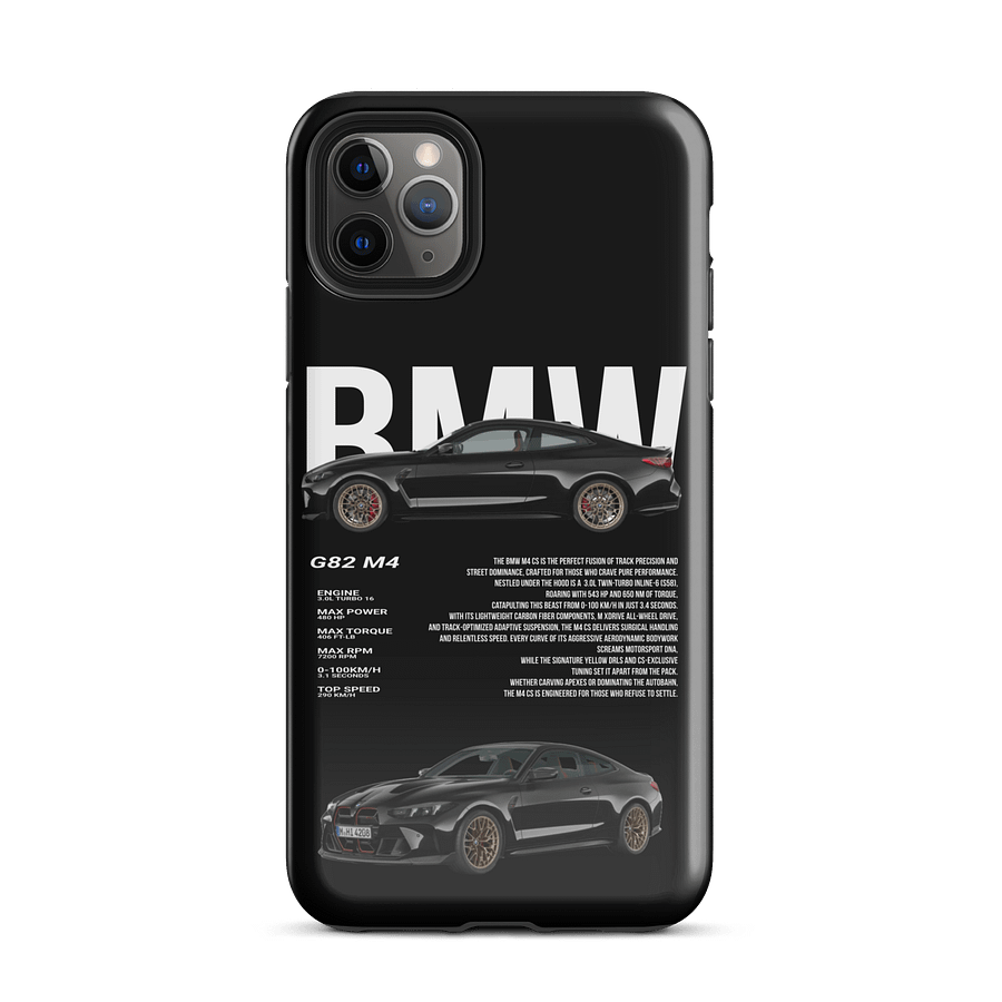 BMW G82 M4 iPhone Case – Shockproof Slim Fit Cover for iPhone – Car Enthusiast Gift Design product image (51)
