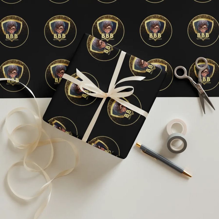Brain Benders Banter Wrapping Paper product image (12)