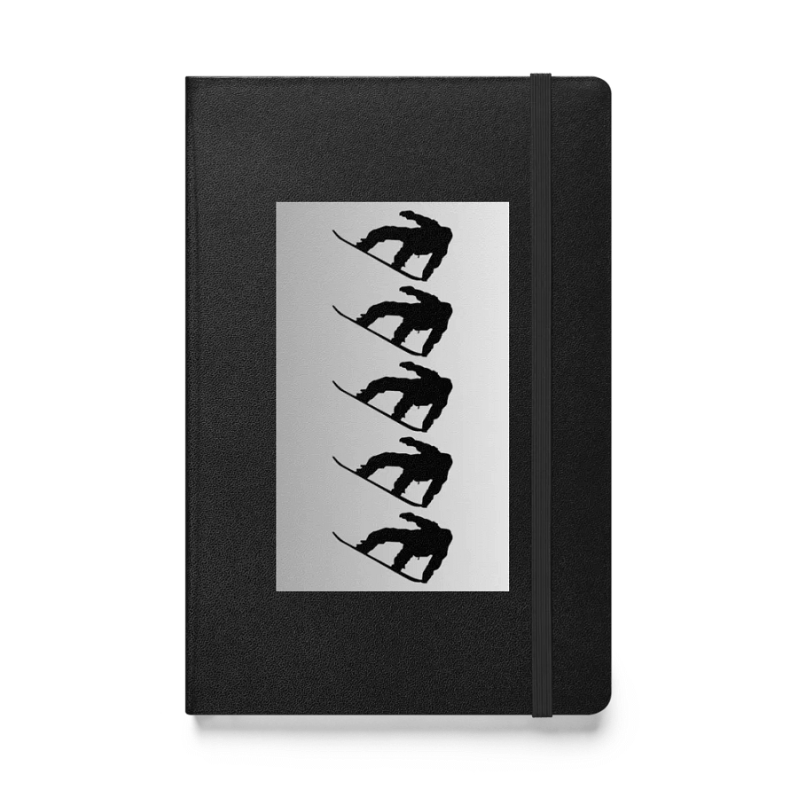 Snowboarder Motion Hardcover Journal product image (1)