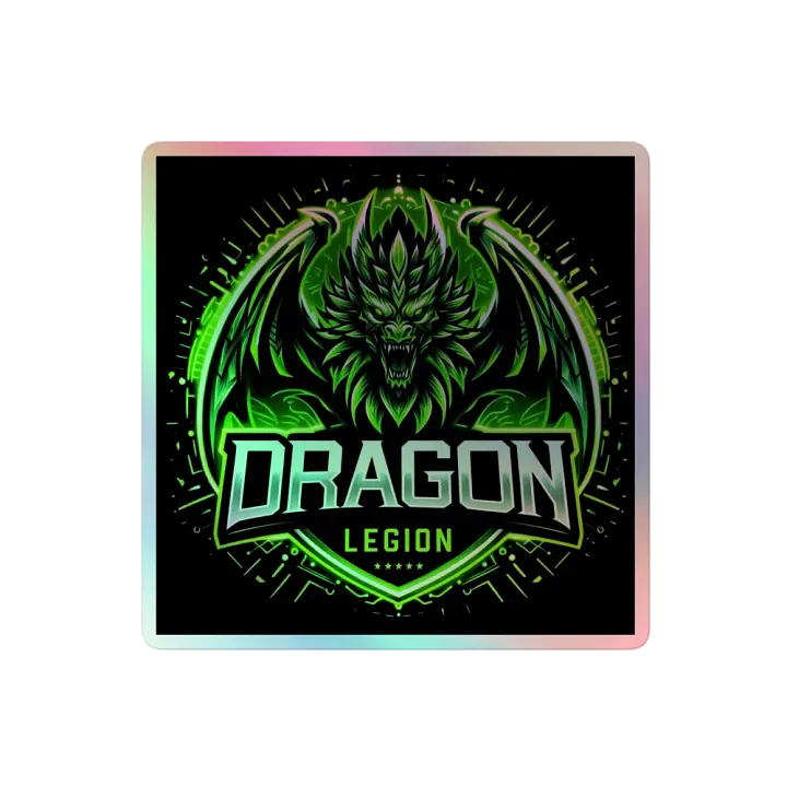 Dragon Legion Holographic Sticker Sheet product image (2)