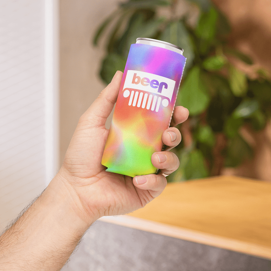 Beer Jeep Tie Dye Coozie product image (13)