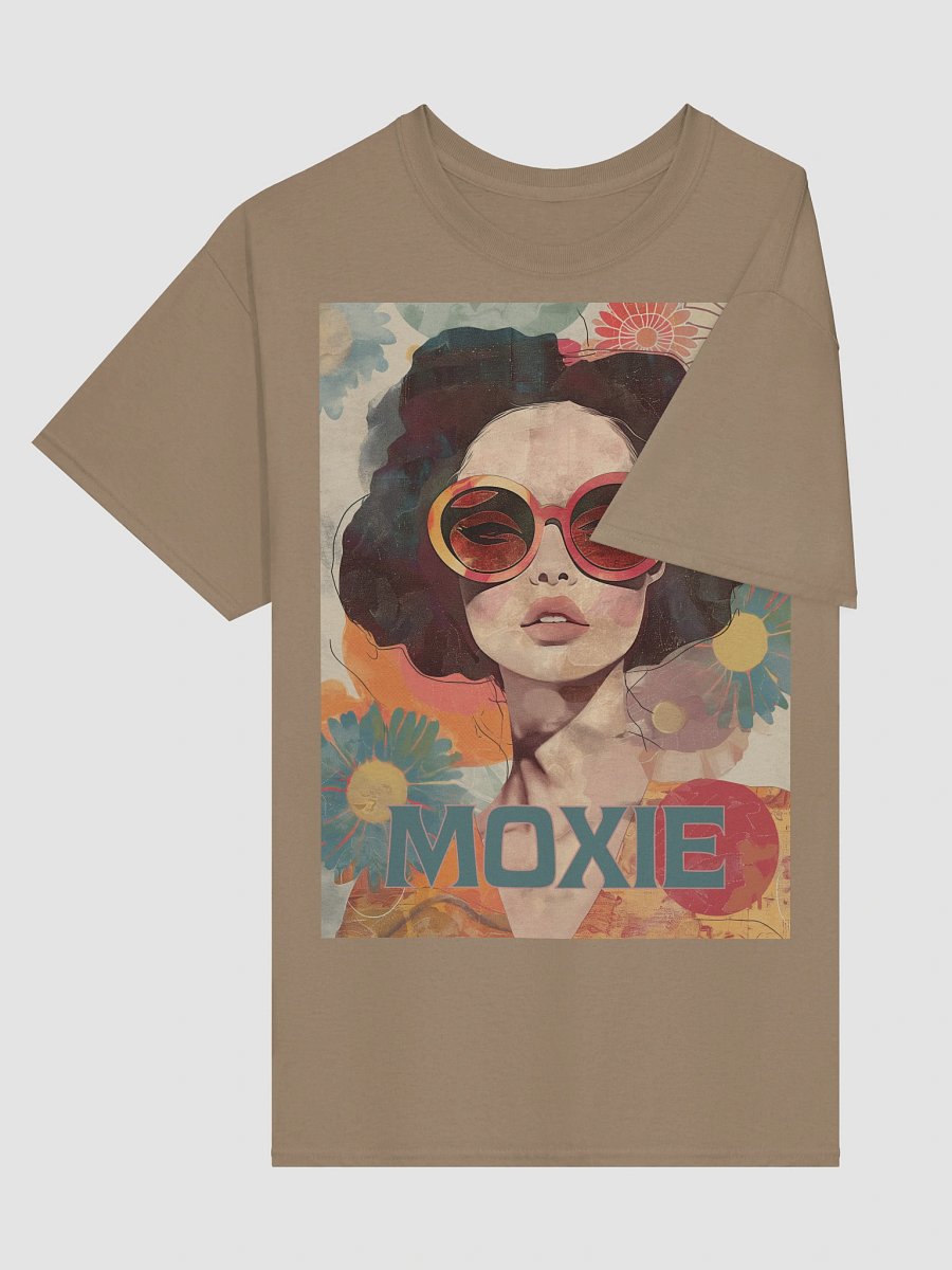 Moxie Graphic T-Shirt – Retro 60s Style Women’s Empowerment Tee with Bold Illustration product image (8)