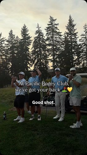 Golf feels different when the crew’s got your back. 💛

She was nervous with all eyes on her, so the whole group turned around...
