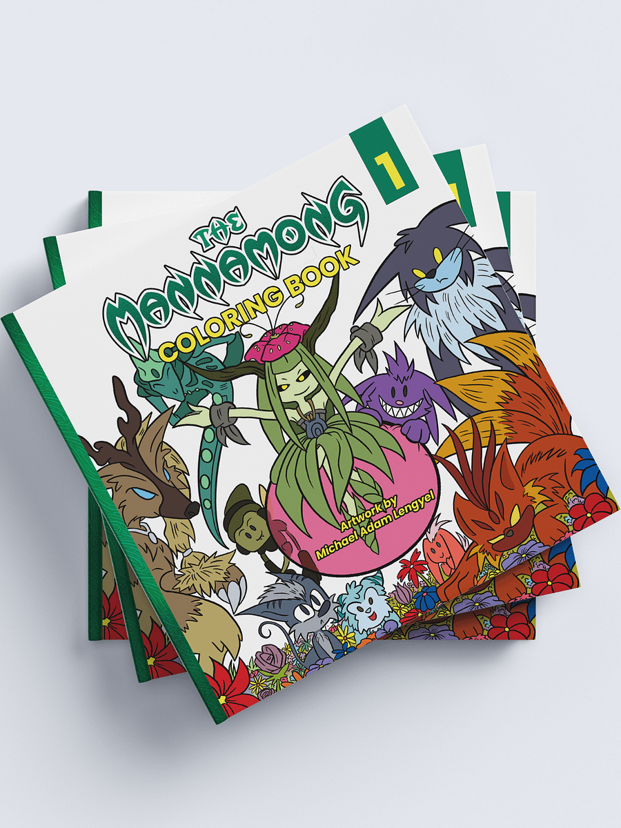 The Mannamong Coloring Book 1 product image (1)
