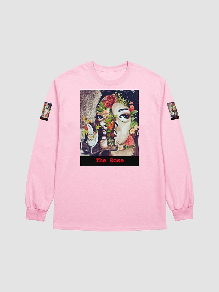 The Rose Long Sleeve Pink Tee product image (1)