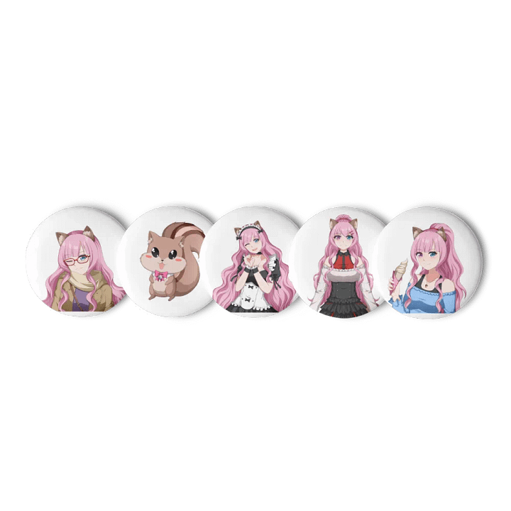 Chipmunk Pins product image (3)