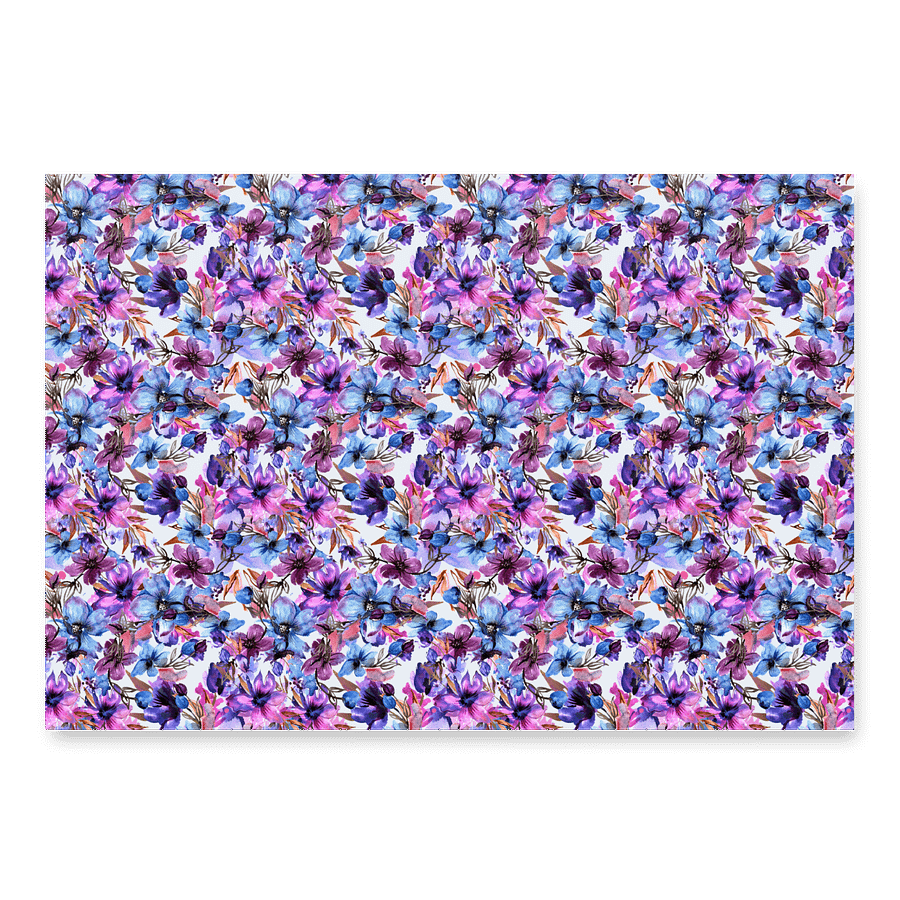 Purple Flowers Paper product image (3)