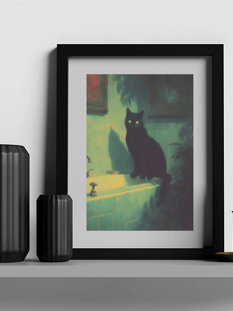 Ethereal Feline - Nocturnal Glow Art product image (6)