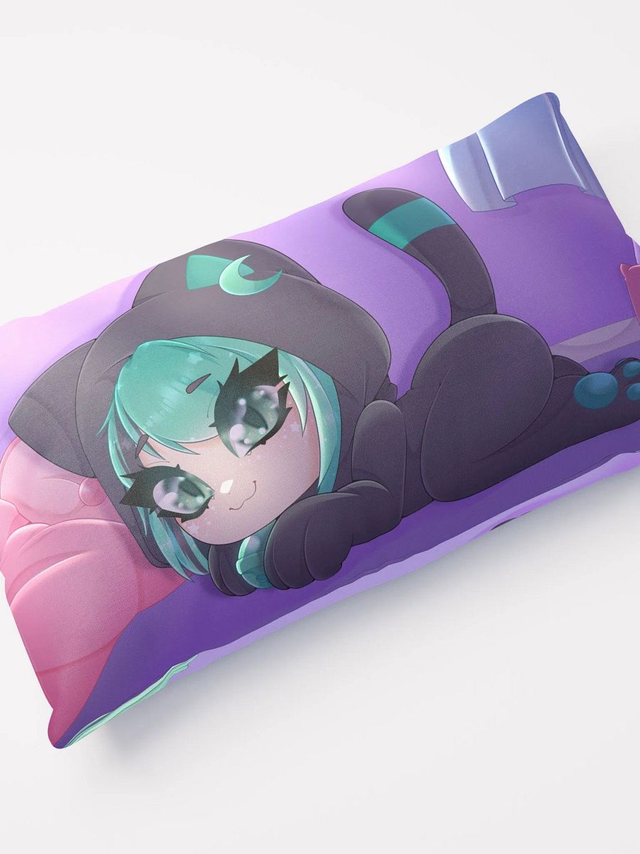 Sleepy Eepy Kitty Mintzey Double Sided Pillow product image (3)